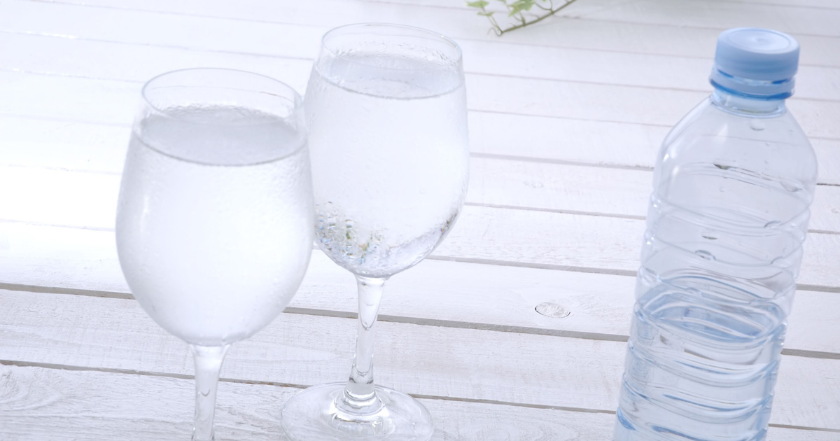 飲酒後は水分補給を